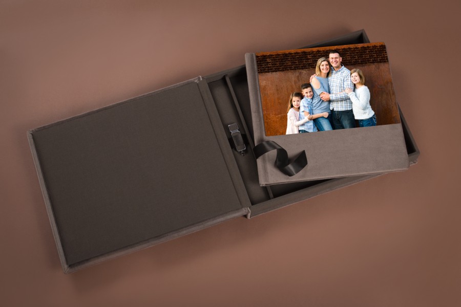 Complete Set with Photo Album and USB drive - Professional Photo Product by nPhoto - Chelsea Garner Photography