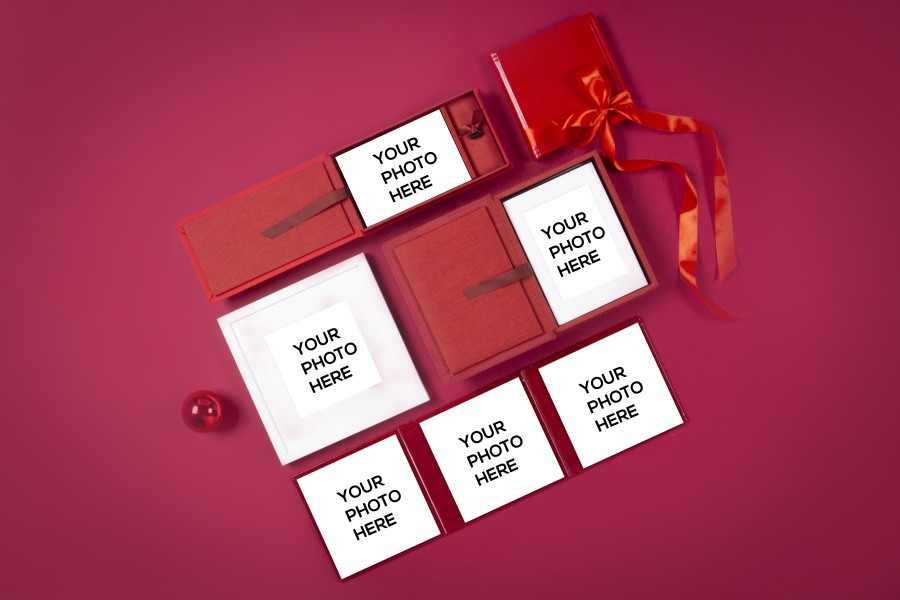 Holiday marketing image - Mockup files