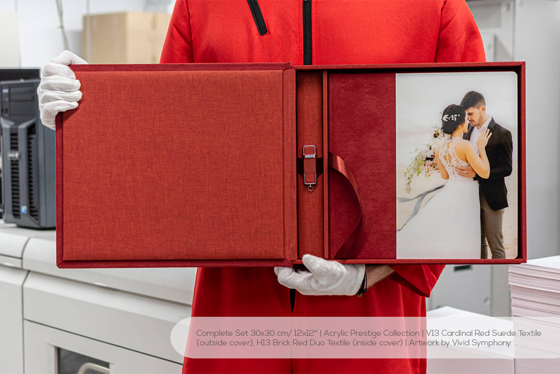 Professional Wedding Album Set with USB