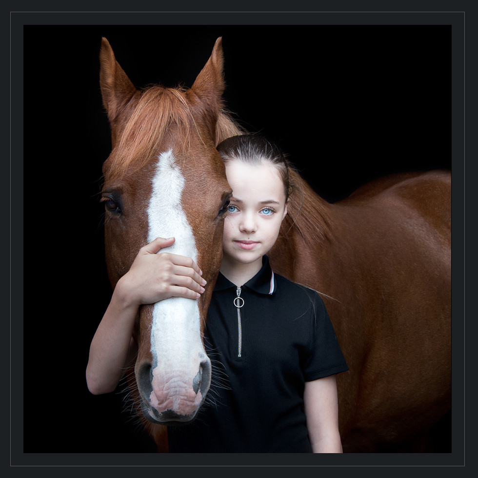 Horse and Rider Professional Prints by Scotia M Photography