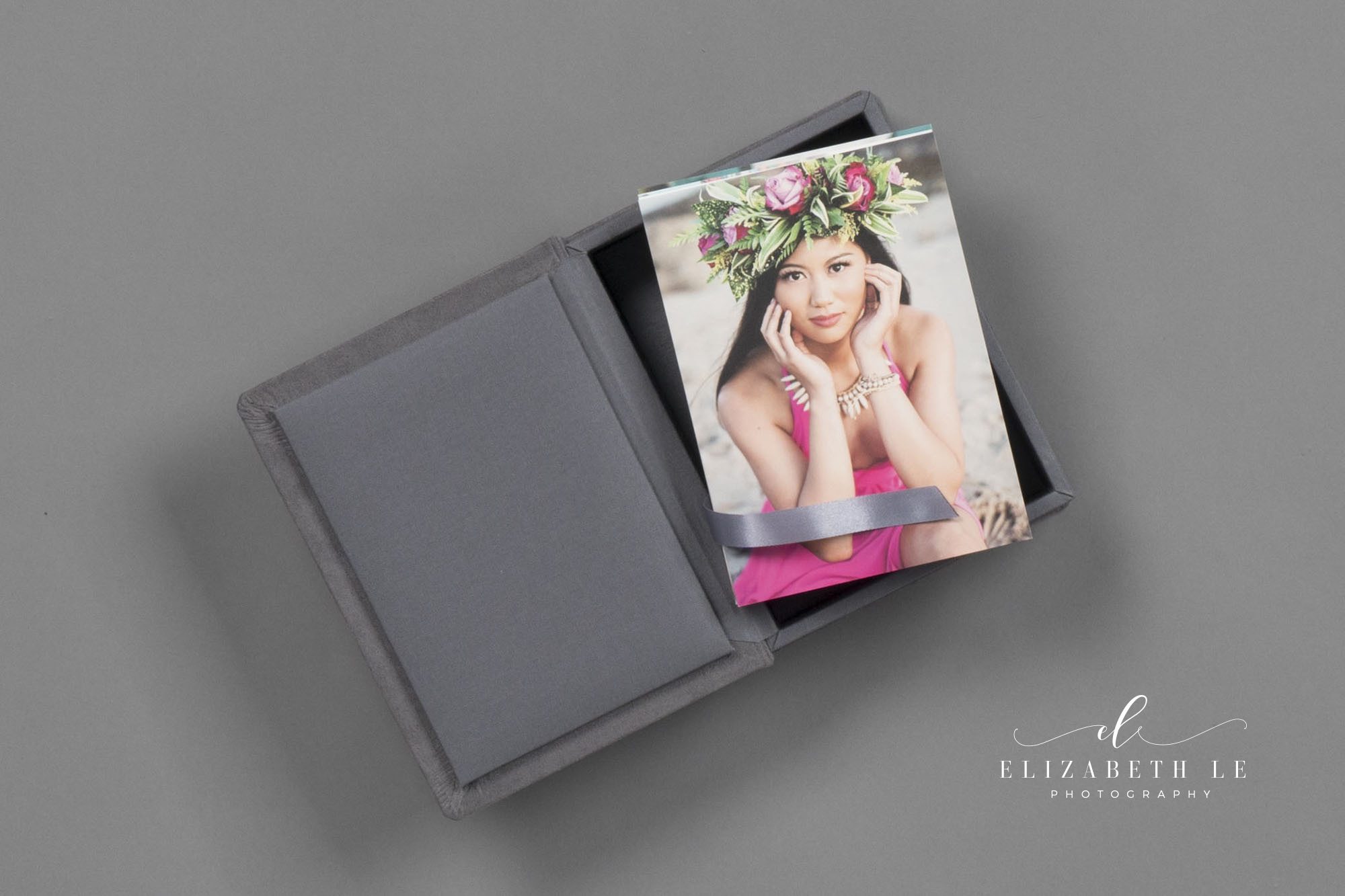 Professional Print Box for Photography in Velvet