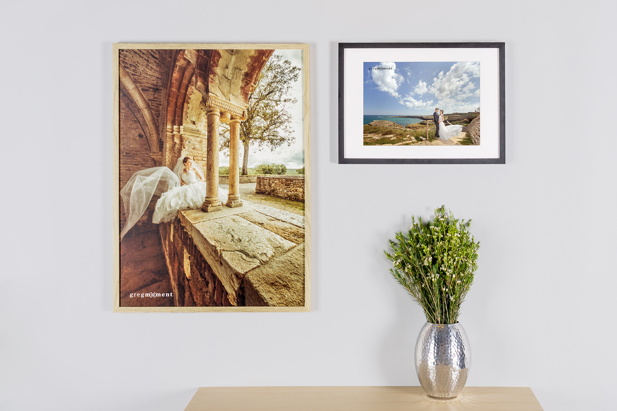 Wall Gallery with Framed Prints