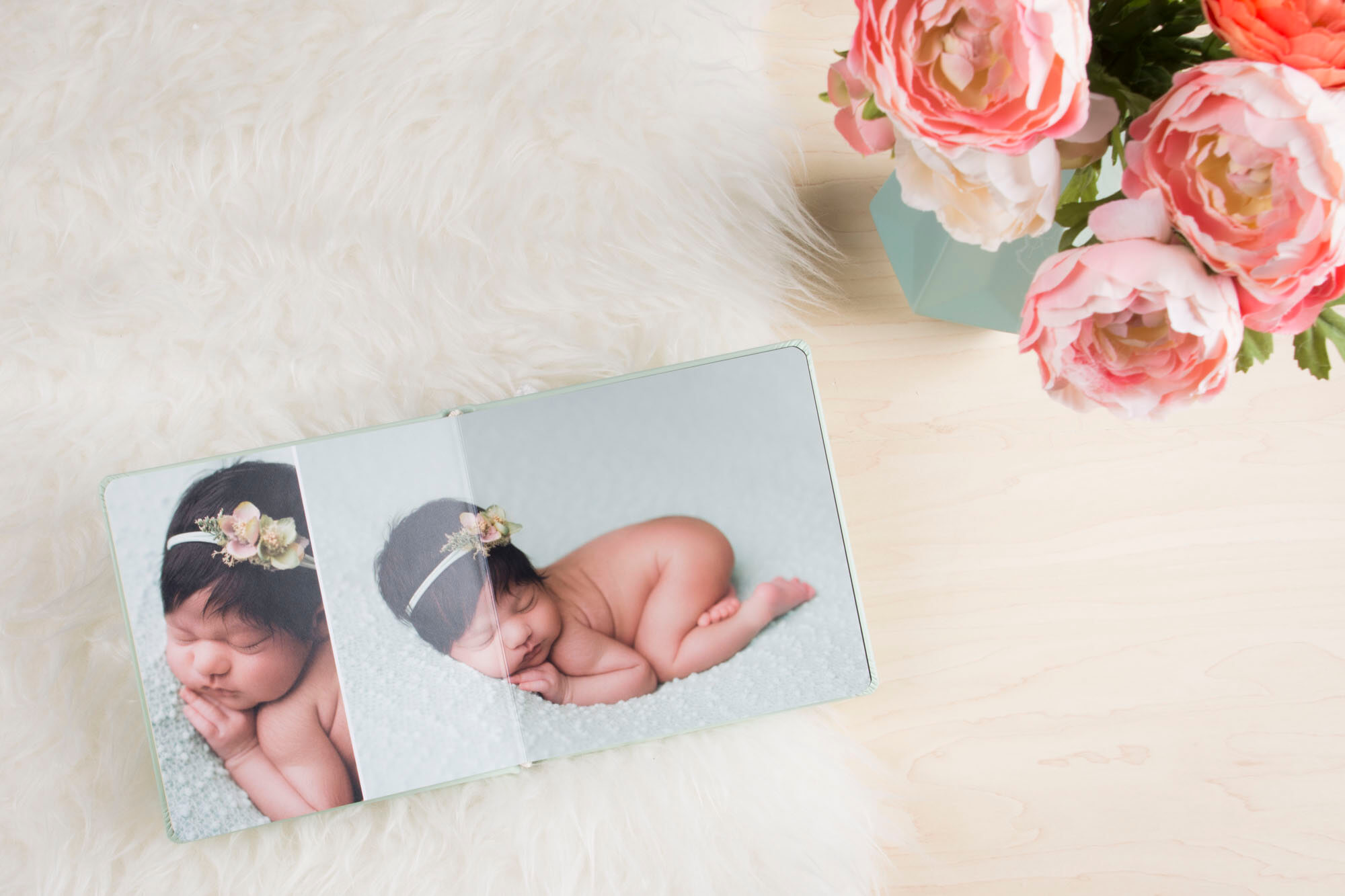Mini Photo Albums for Baby Photography
