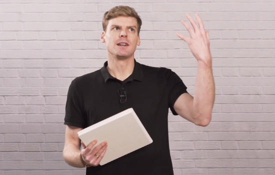 Sample printed product in your studio