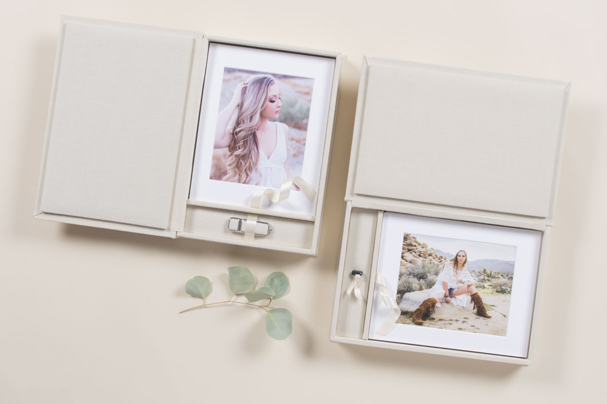 Folio Box with USB and Senior Portraits