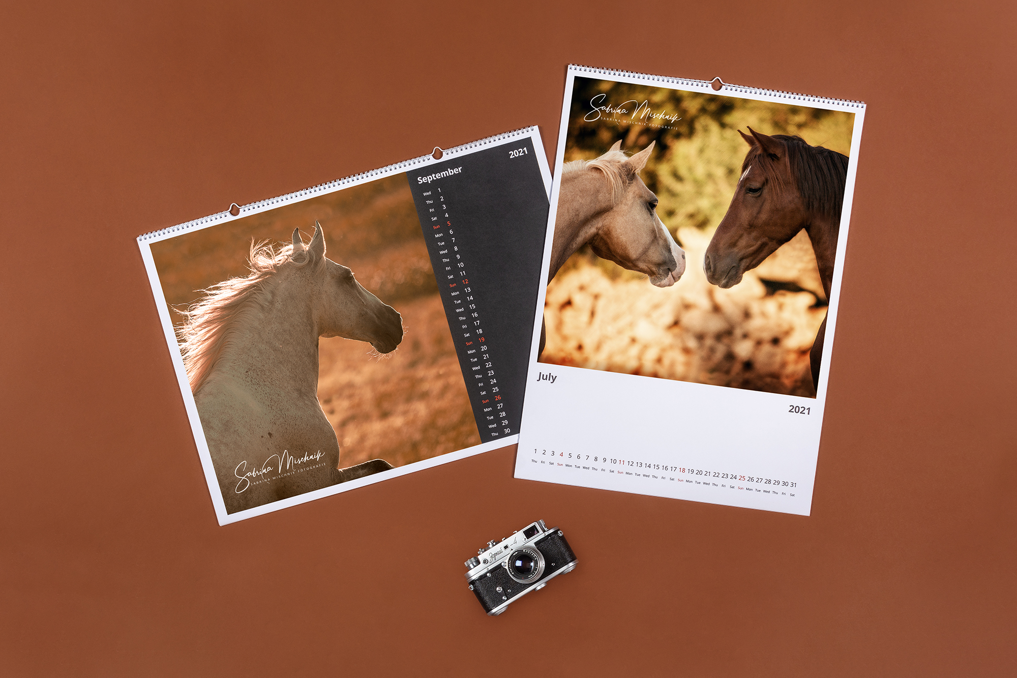 pet prints calendar